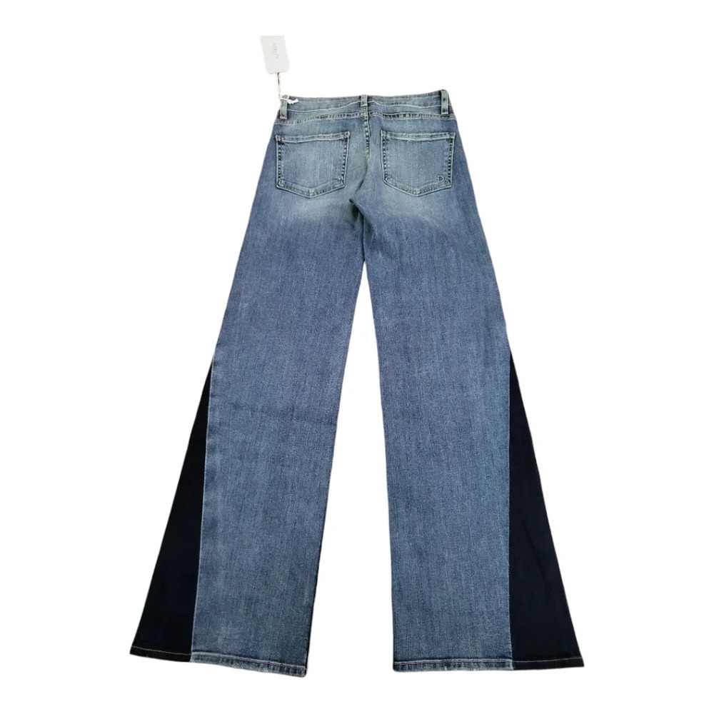 Fidelity Coco patchwork flared jeans Womens Size … - image 2